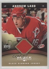 2006-07 Upper Deck Black Diamond Jersey Gold 5/10 Andrew Ladd #J-LA 0h7n