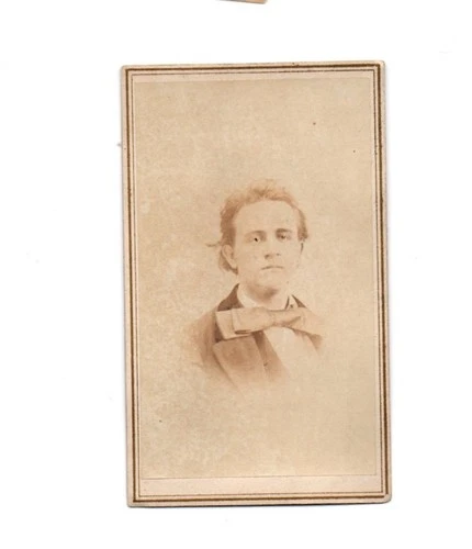 LIEUT. JOHN THOMAS VERNON  CDV PHOTO  MAGNOLIA GALLERY LEXINGTON KY CIVIL WAR