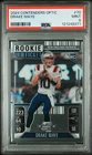 2024 Contenders Optic Football Drake Maye #70 Rookie Ticket PSA 9