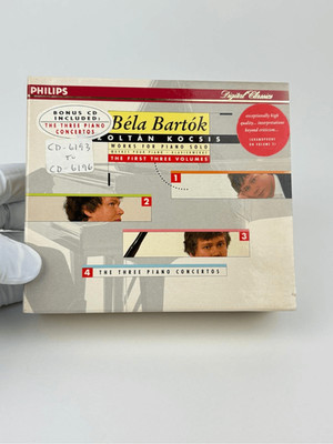 Bela Bartok The Three Piano Concertos Zoltan Kocsis 4 CDs Box Set BH2394