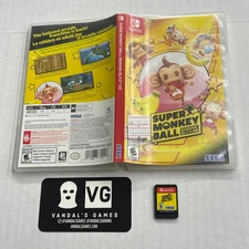 Switch - Super Monkey Ball Banana Blitz HD Nintendo Switch W/ Case #111