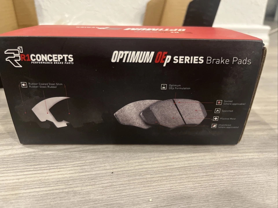 Rotores delanteros y pastillas de freno delanteras de freno de disco para Subaru Justy 1987 Foto 2 de 4