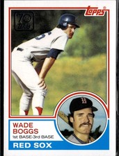 2021 Topps #TDH-7 Wade Boggs Topps Double Headers