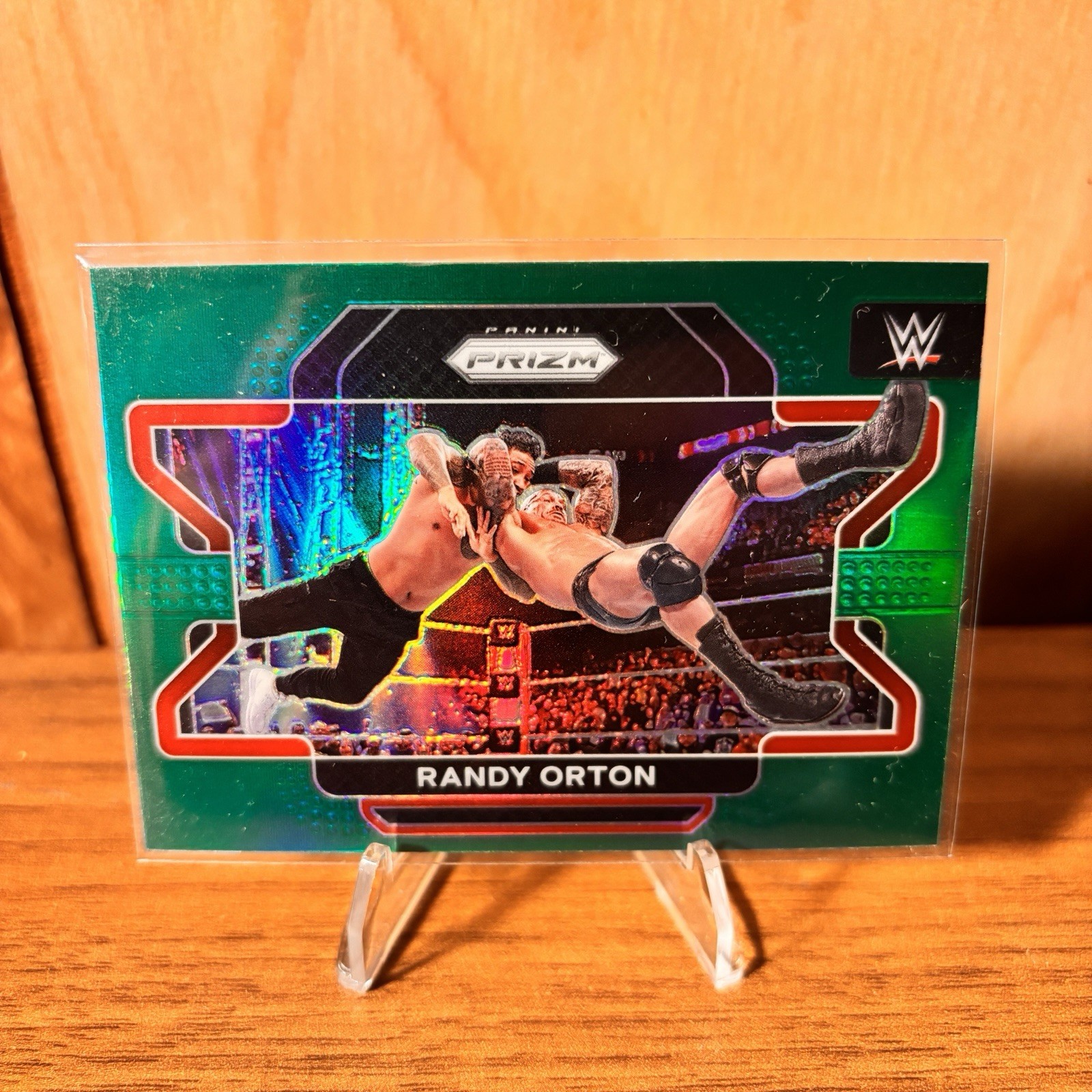 Randy Orton 2022 Panini Prizm WWE Green Prizm #78