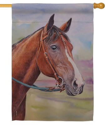 Smart Horse Sublimated House Flag