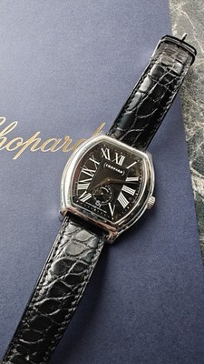 Chopard L.U.C Tonneau 18k Weißgold   Limitiert Nr. 445/1860   Chopard Zertifikat
