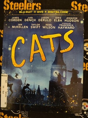 Cats [2019] [Blu-ray] Blu-ray + DVD   + Digital W/SLIPCASE COVER