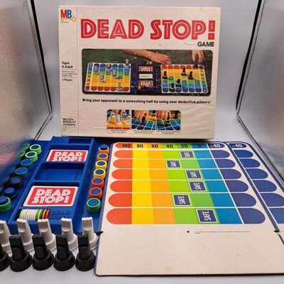 Vintage 1979 Milton Bradley Dead Stop Hidden Rings Board Game Complete #4905