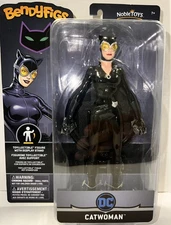 Catwoman DC 7" Figure Bendyfigs SEALED w/ Display Stand