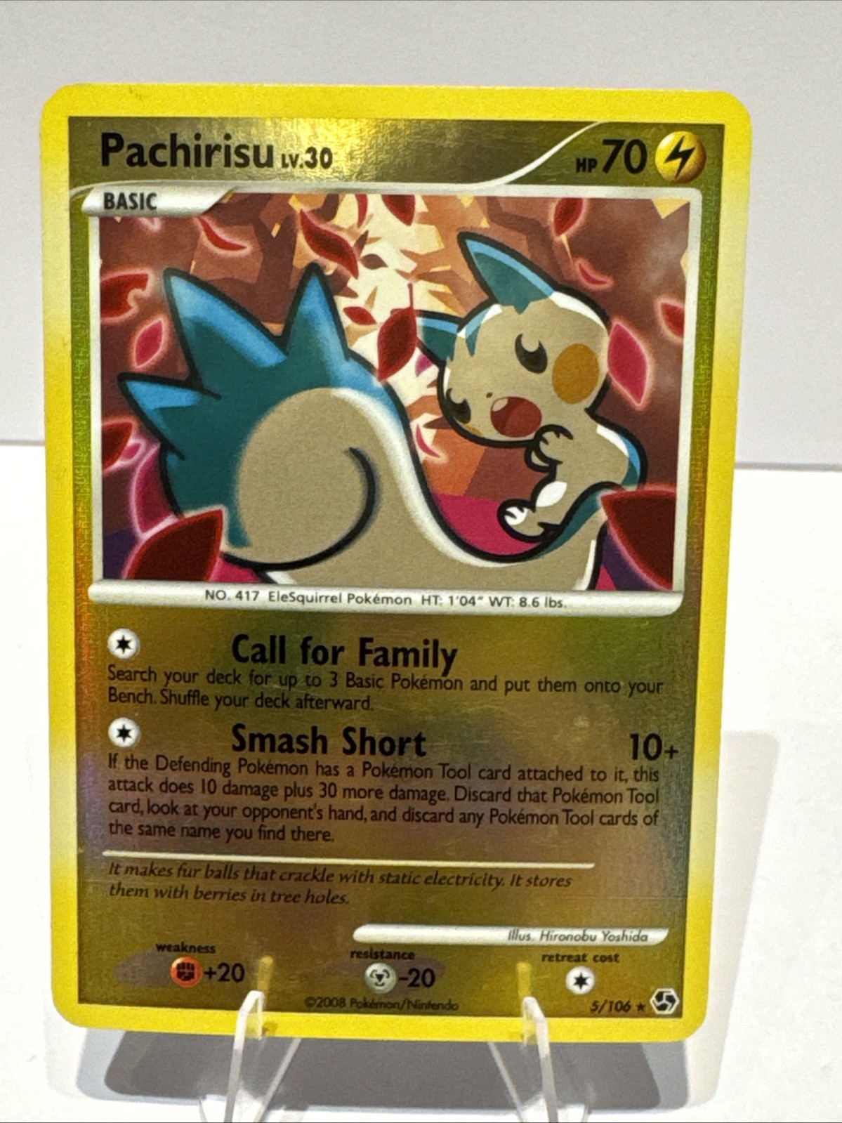 Pachirisu 5/106 Great Encounters Reverse Holo