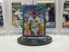 2026 Topps Heritage Chrome Light Blue Sparkle Refractor #212 Chase Burns RC