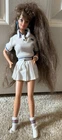 Vintage 1994 Mattel Barbie Style Tennis Player Brown Hair