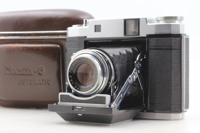 [Top NEUWERTIG mit Etui] Mamiya 6 Six 6x6 automatische analoge Sucherkamera...