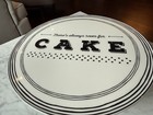 Lenox Bistro Place Cake Plate On Pedestal 10” “There’s Always Room For Cake” — photo 7