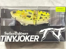 DRT TiNY JOKER RIBBIT TJ FROG New Topwater Popper Lure Japan Limited Rare