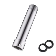 Shower Head Extension Arm 4 Inch, Solid Stainless Steel Straight Shower Arm, Sho