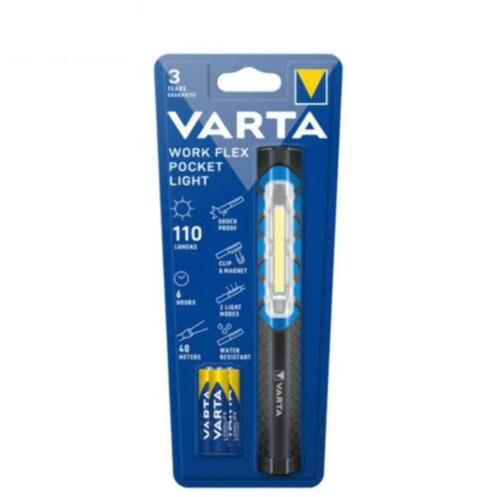 Lampe Torche Aluminium - VARTA - Gamm vert