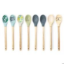 Krumbs Kitchen Farmhouse Silicone Cooking Spoon