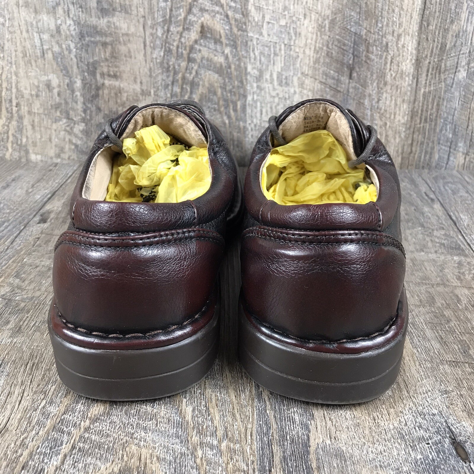 SAOLA Scarpe basso GH uomo 9 M marrone Baltasar derby casual papà vestito nerd ufficio preppy
