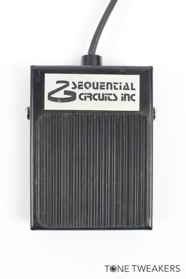 Sequential Circuits lnc. フットスイッチ アメリカ製 U Sequential Circuits Inc Prophet Foot Switch Sustain Pedal VINTAGE