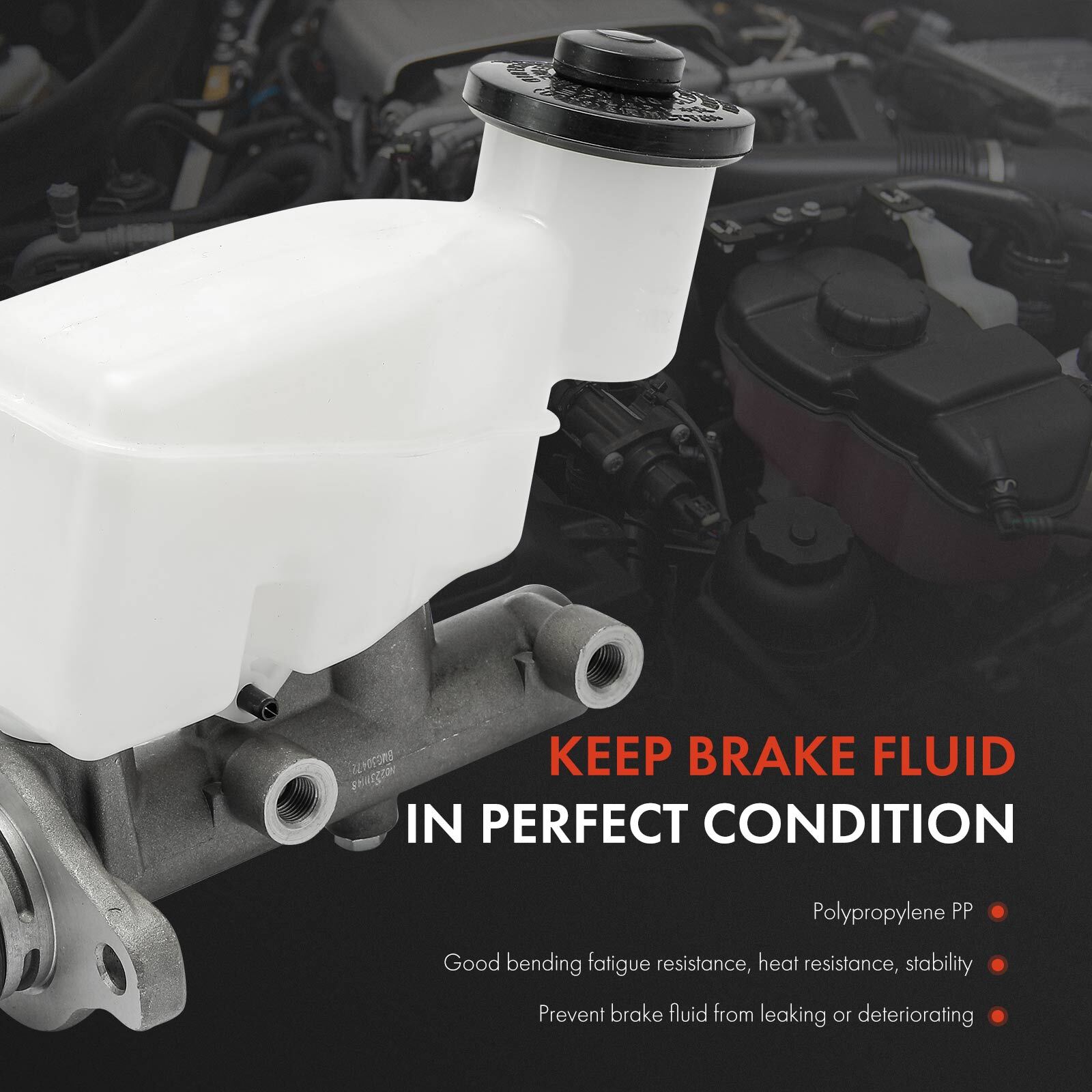 Brake Master Cylinder with Reservoir for Toyota Yaris 20072011 2019