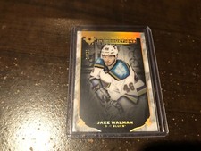 2019-20 Ultimate Collection Introductions Onyx Black JAKE WALMAN #UI-79 SP 24/25