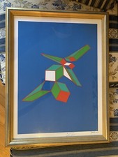 Achille Perilli, zwxy. Litografia (V. Descrizione)