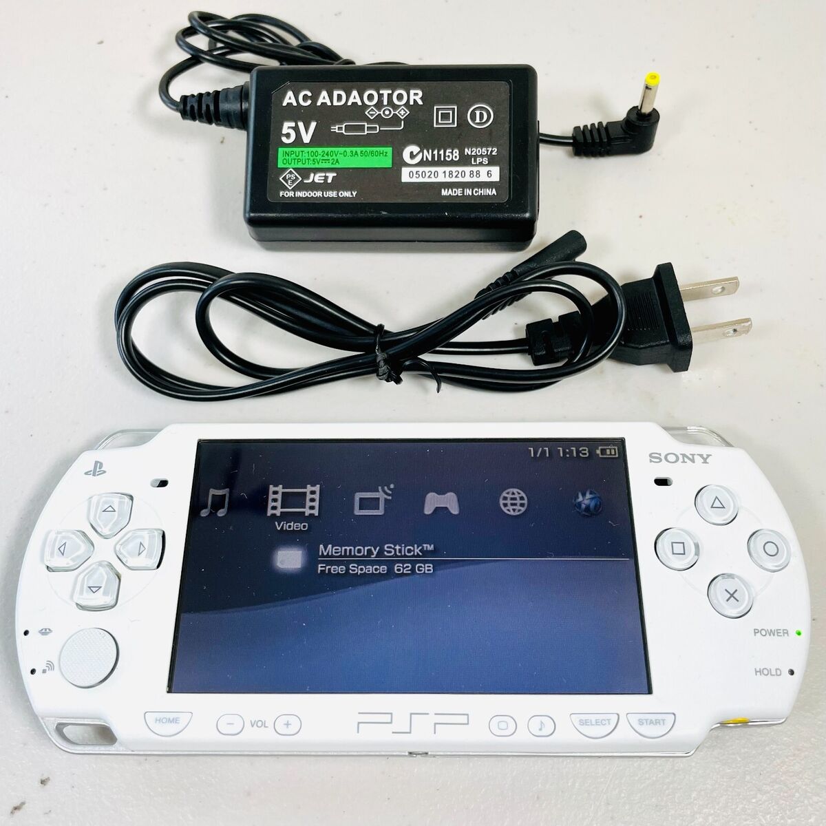 Sony PSP 1000, 2000, or 3000 Console (Choose Color) 32GB & Charger - USA  Seller