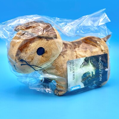 Dragon Age Squeaking Golden Nug Plush Doll Figure Toy 8.5'' Inquisition Dreadwolf