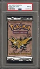 1999 WOTC POKEMON FOSSIL FOIL PACK ZAPDOS PSA {8}