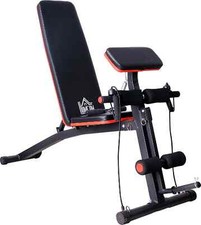 DecHome Panca Multifunzionale regolabile Bilanciere Addominali Dorsali A5106D