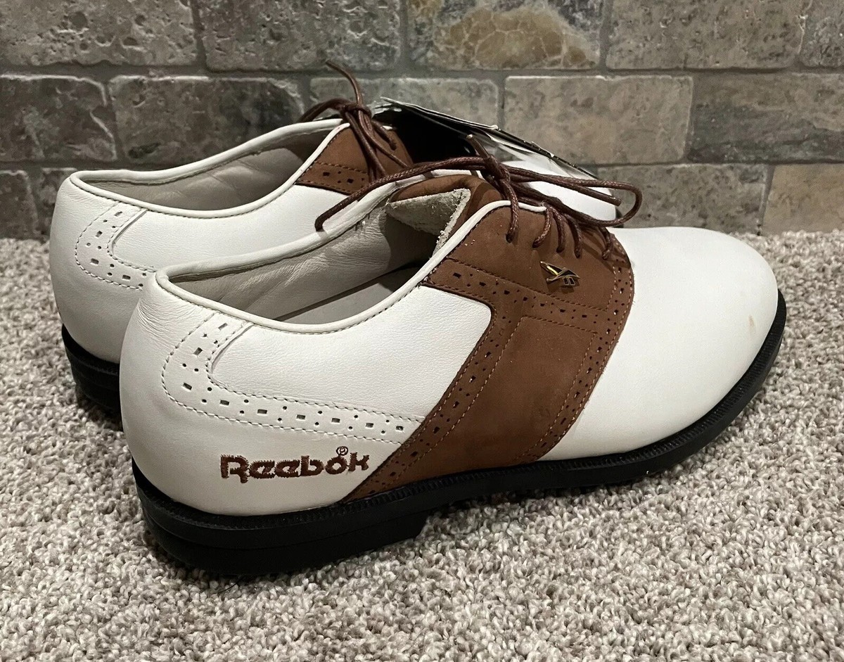 Reebokゴルフバック 1式 NWT VTG 1993 Reebok Laced Gore-Tex Leather Golf Shoes Mens Size