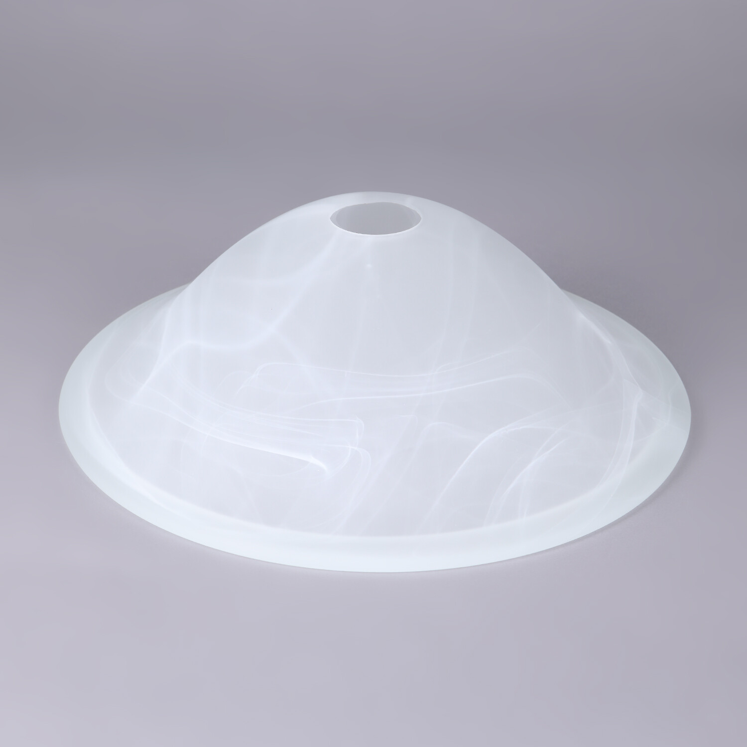 Alabasterglas Lampenglas Ersatzglas weiß Ø 300 Glasschirm Leuchtenglas E27 rund