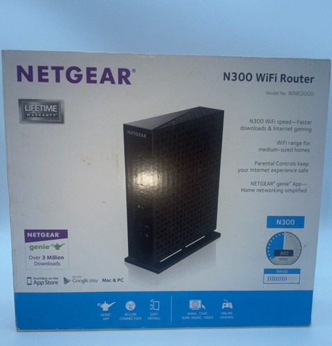 Netgear WNR2000v5 Wireless N300 RANGEMAX WiFi ROUTER - Picture 9 of 12