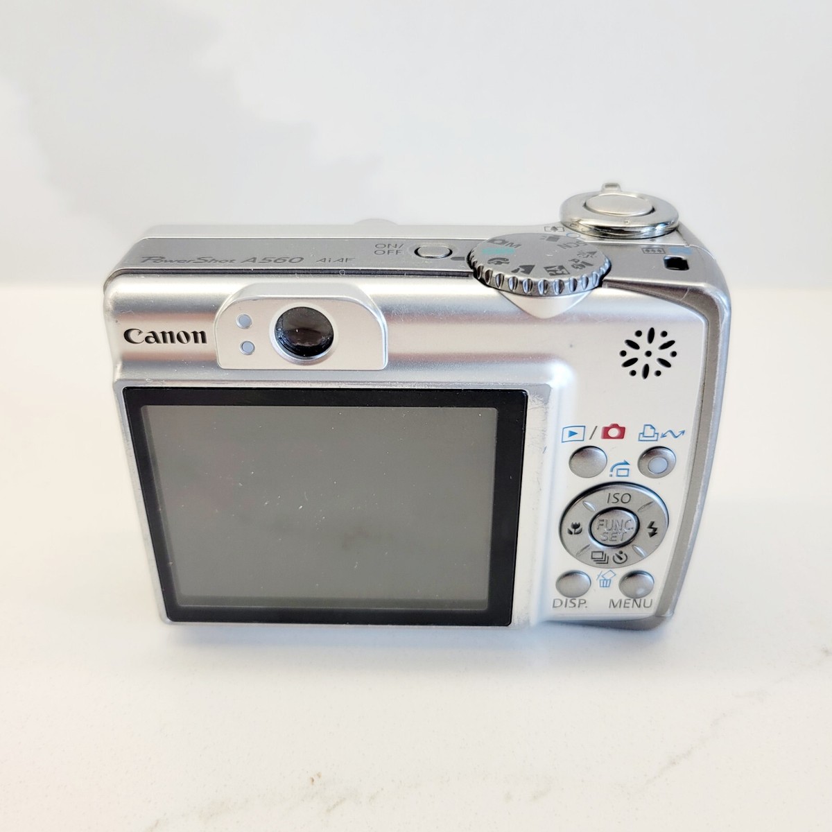 canon powershot A560 ジャンク 📸 Canon PowerShot A560 7.1MP 4x Zoom Digital Camera *Parts