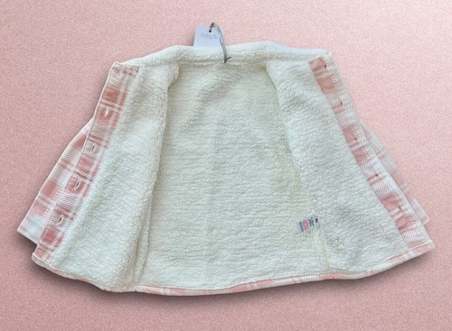 Camisa Chaqueta Sherpa Interior Niño Pequeño Talla: 12-18m SUPER SUAVE Cálida Acogedora Nueva