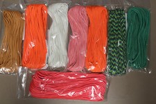 450ft PCT Colors 550 PARACORD Military Cord 7 Strand Type III