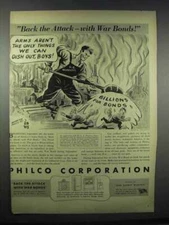 1943 Philco Radios and Appliances Ad - Sid Hix