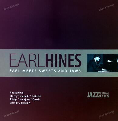 Earl Hines Featuring: Harry Sweets Edison - Earl Meets Sweets And Jaws LP .