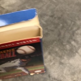 Roger Clemens MVP Baseball (Nintendo NES, 1991) Game and Original Box Tested
