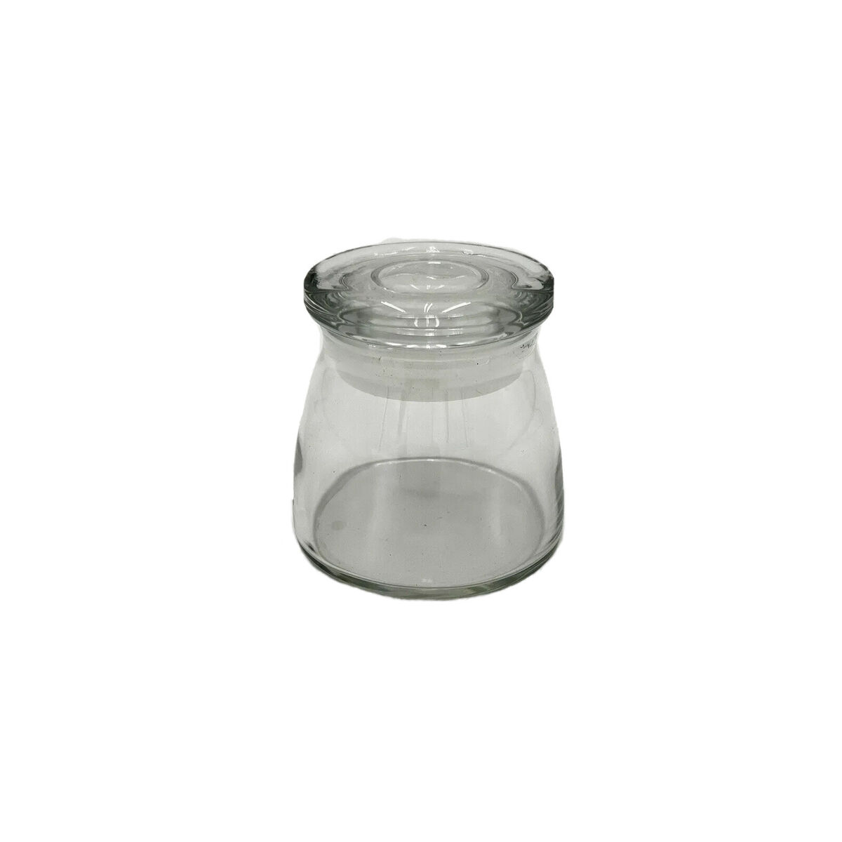 4.5 oz Mini Glass Jars with Airtight Glass Lids (Set of 4)
