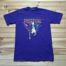 Vintage 90s Kentucky Derby Horse Racing Festival Art Churchill Downs Shirt - M