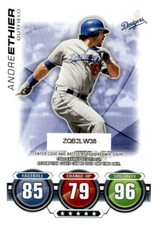2010 Topps Attax Andre Ethier Los Angeles Dodgers