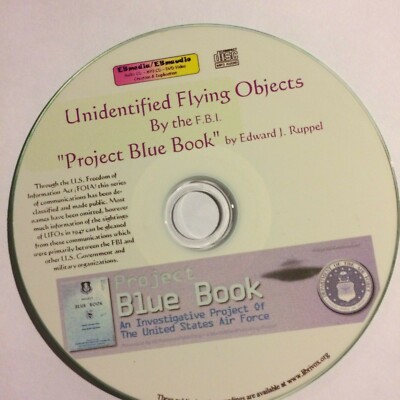 Project BLUE Book & Unidentified Flying Objects report 17+hrs Audiobooks Mp3 CD 