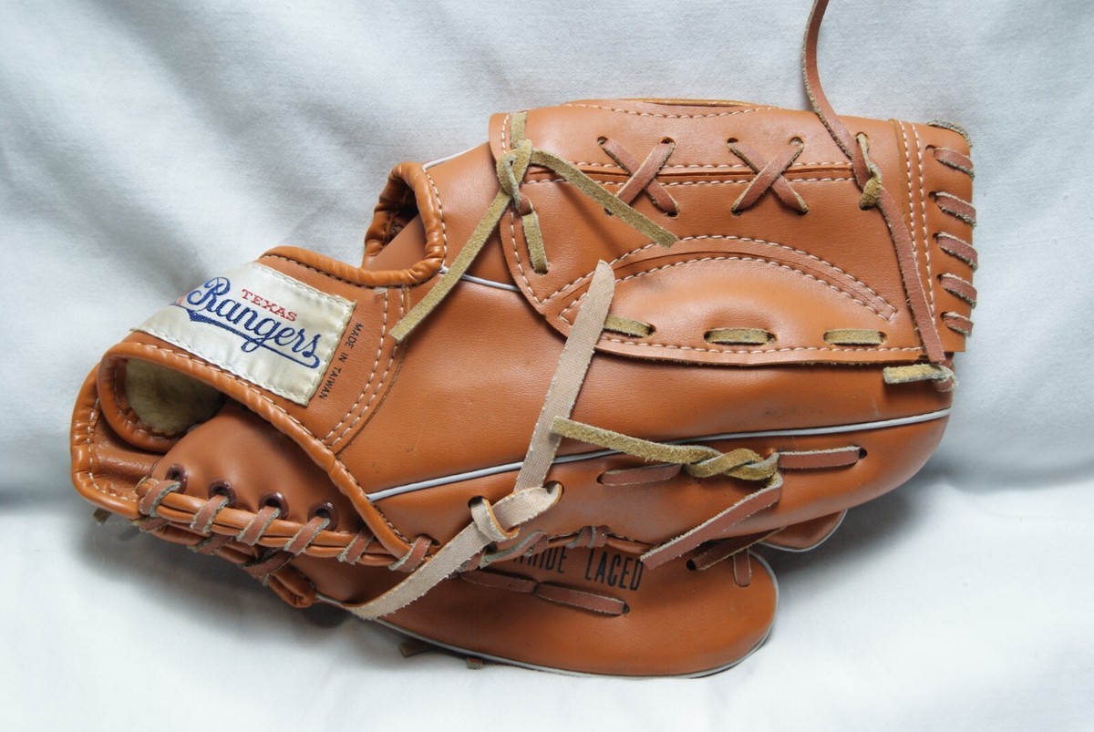 vintage texas rangers baseball glove youth dr pepper jr rangers