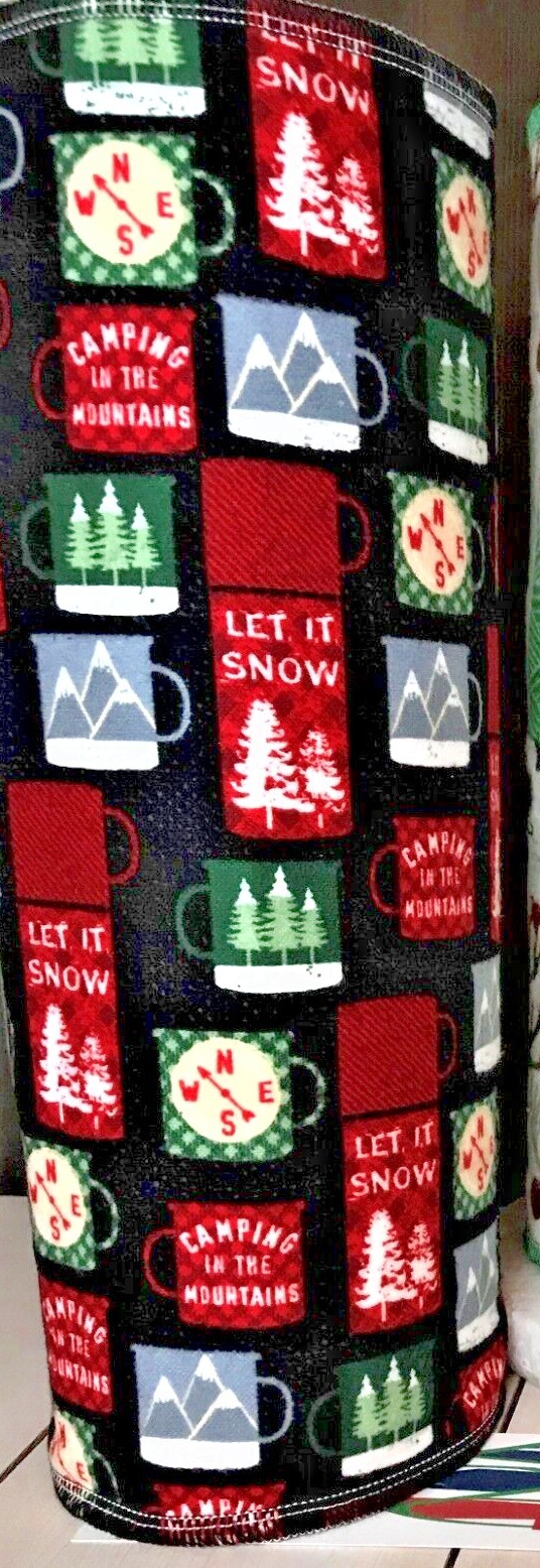 Zero Waste Christmas Reusable UNPAPER TOWELS Alternative To 1 Ply