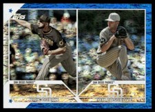 Nick Duron / Tom Cosgrove 2023 Topps Update Blue Foil #US288 #/999 - SD Padres