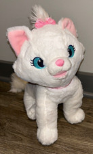 Disney Store Original MARIE Plush White Cat The Aristocats 14" Stuffed Animal