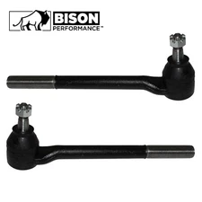 Bison Performance 2pcs Outer Steering Tie Rod Ends For Blazer S10 S15 Sonoma RWD