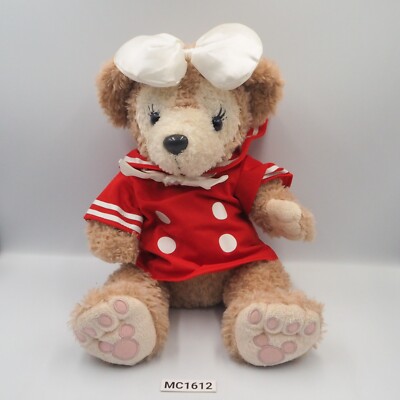 Duffy Bear MC1612 Tokyo Disney Sea Plush 15'' Dress Shellie May Toy Doll Japan
